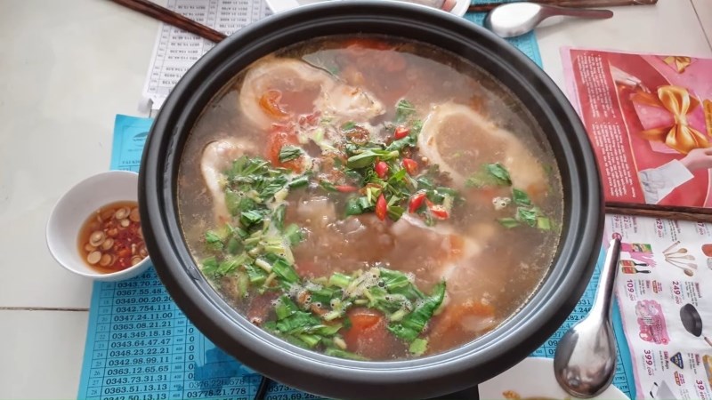 Lẩu cá bông lau Châu Đốc