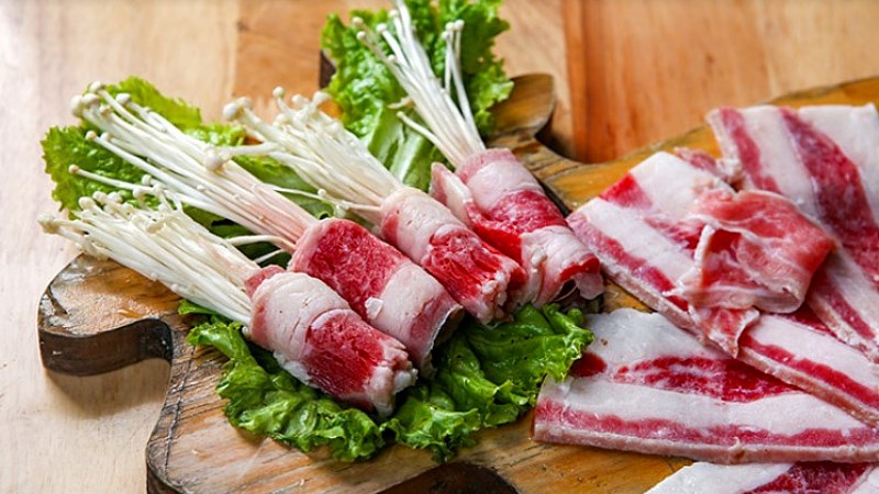 Trại bò BBQ