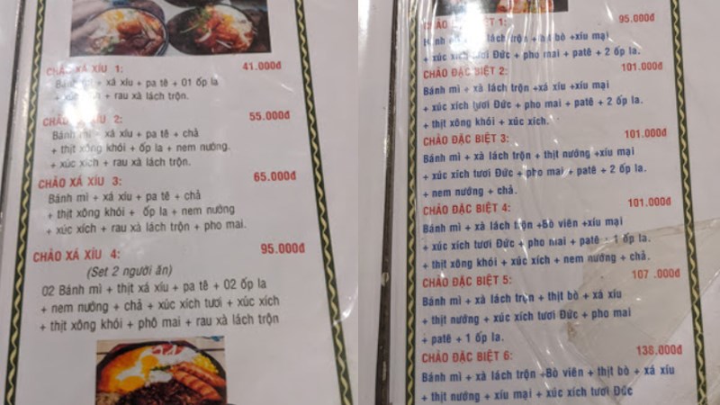 Quán Bánh mì chảo Cô 3 Hậu