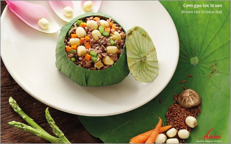 Món ăn tại Nhà hàng Hum Vegetarian 