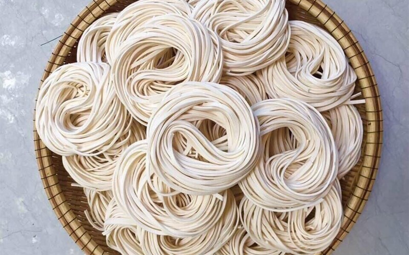Bánh canh khô bột gạo, bột mì