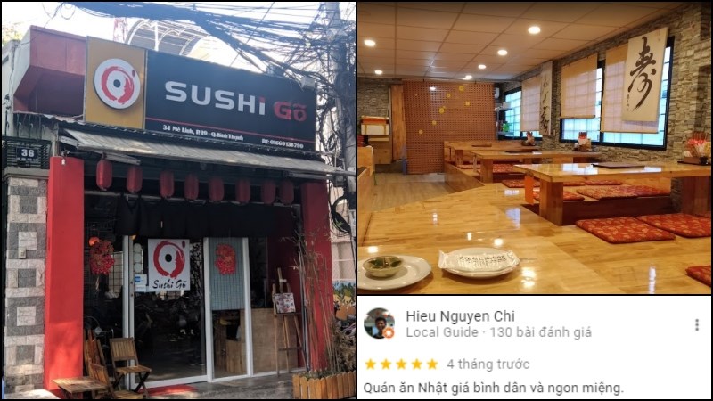 Nhà hàng Sushi Gõ 