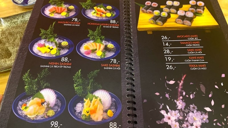 Nhà hàng Sushi Gõ 