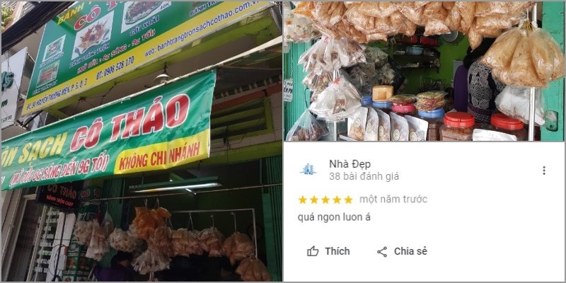 Quán Bánh Tráng Trộn Sạch Cô Thảo 