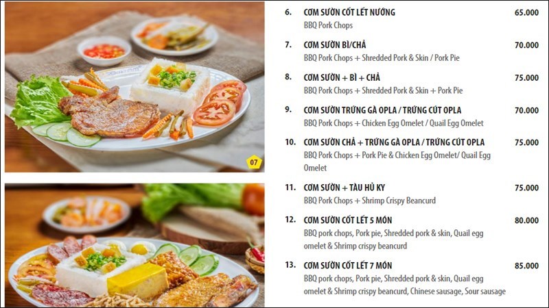 Quán Cơm Tấm Cali