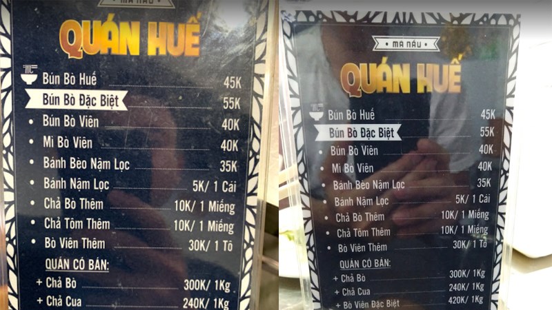 Quán Bún bò Huế Má Làm