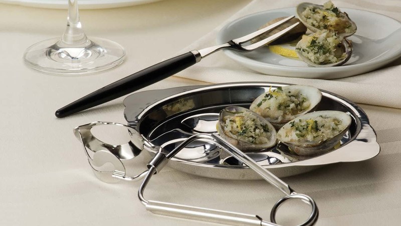 Nĩa gắp ốc (Snail tongs and forks)
