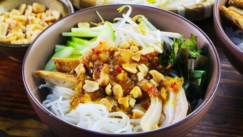 Bún mắm nêm
