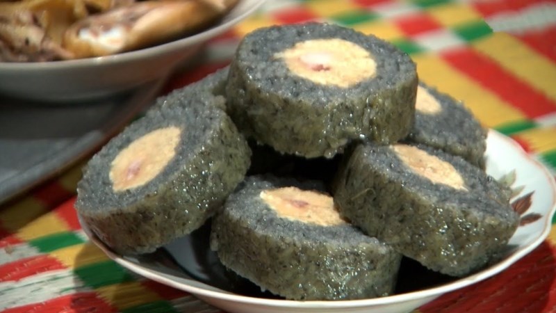 Bánh chưng đen Bắc Sơn