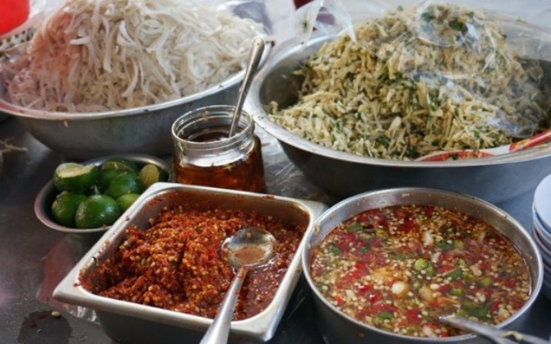 Món ăn Quán Mít trộn Bà Già 