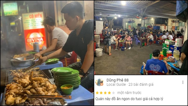 Quán Chân gà nướng Cô Hiền 