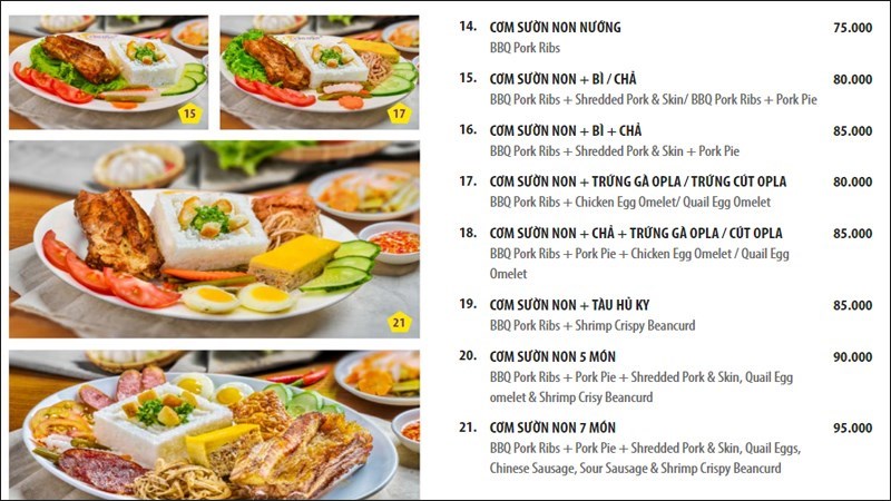 Quán Cơm Tấm Cali