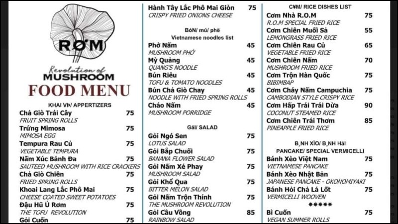 Nhà Hàng Chay ROM 