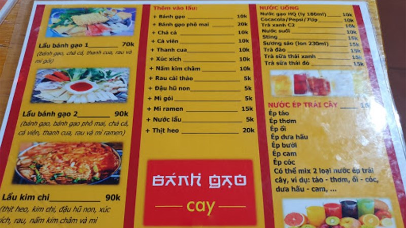 Quán Bánh Gạo Cay