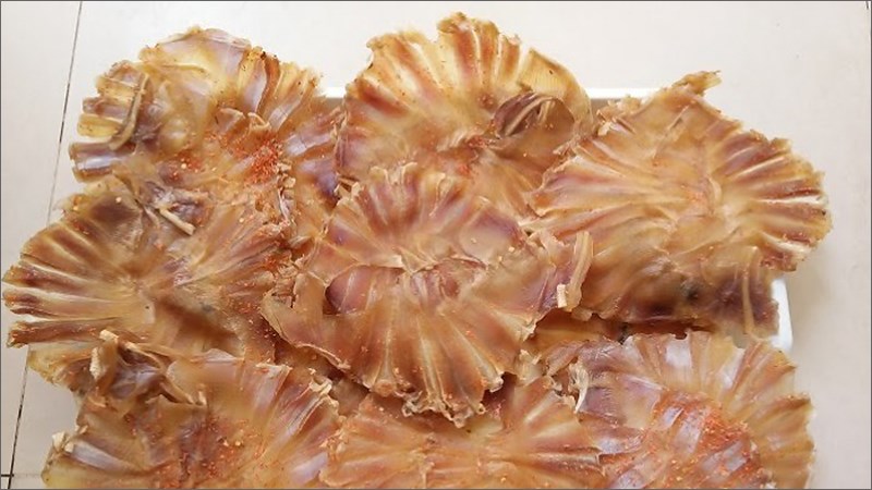 Cá đuối khô