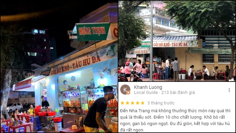 Quán Gỏi Khô bò - Tàu hủ Đá 