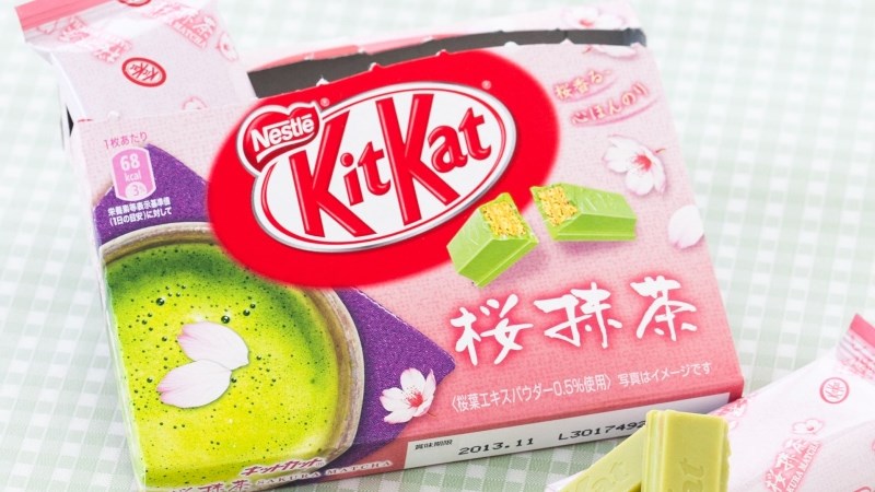 Kitkat vị hoa anh đào