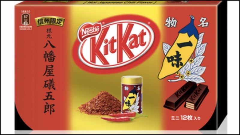 Kitkat vị ớt