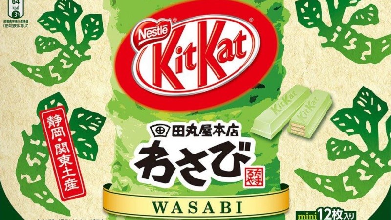Kitkat vị mù tạt