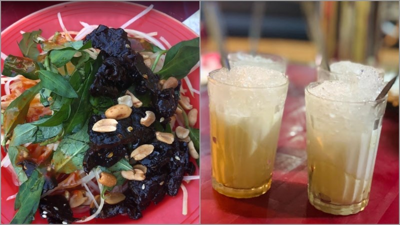 Quán Gỏi Khô bò - Tàu hủ Đá 