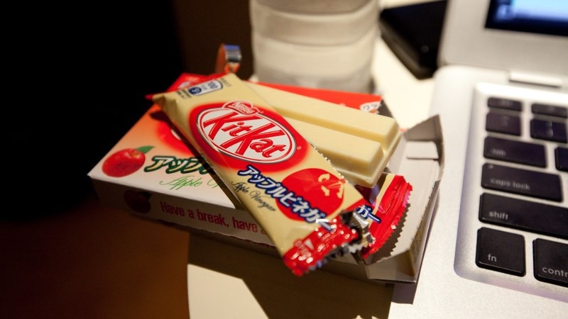 Kitkat vị giấm táo