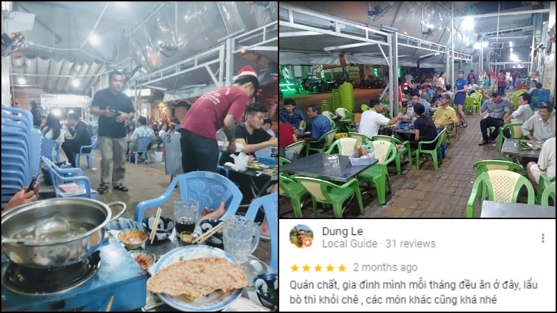 Quán Lẩu bò bê thui gia truyền 123