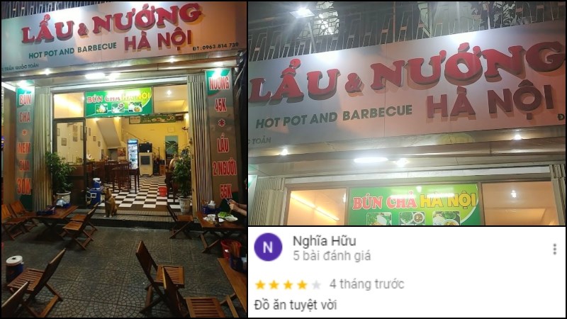 Quán Lẩu & Nướng Hà Nội 