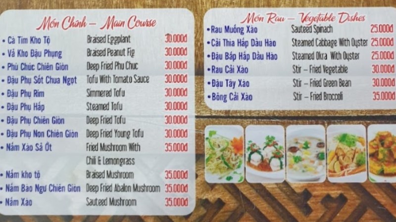 Nhà hàng chay Huyền Trang 