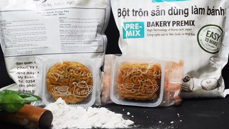 Bột bánh trung thu trộn sẵn
