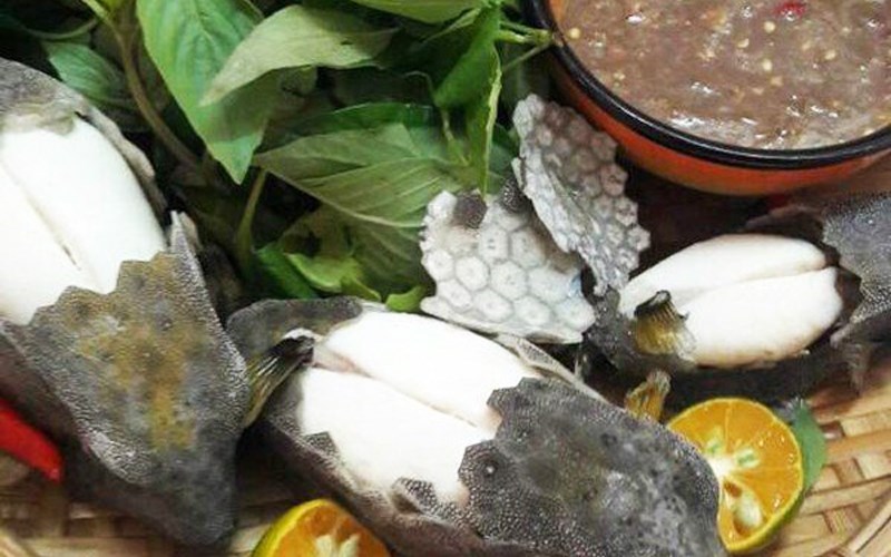 Cá bò hòm nướng