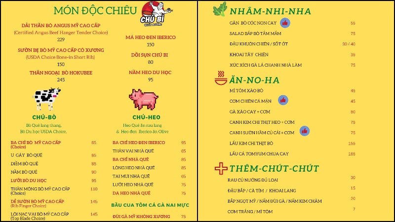 CHÚ BI quán nướng 
