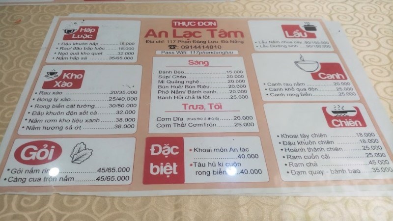 Nhà hàng Chay An Lạc Tâm