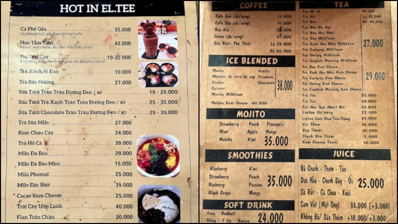 Quán EL. TEE Cakes&Coffee 