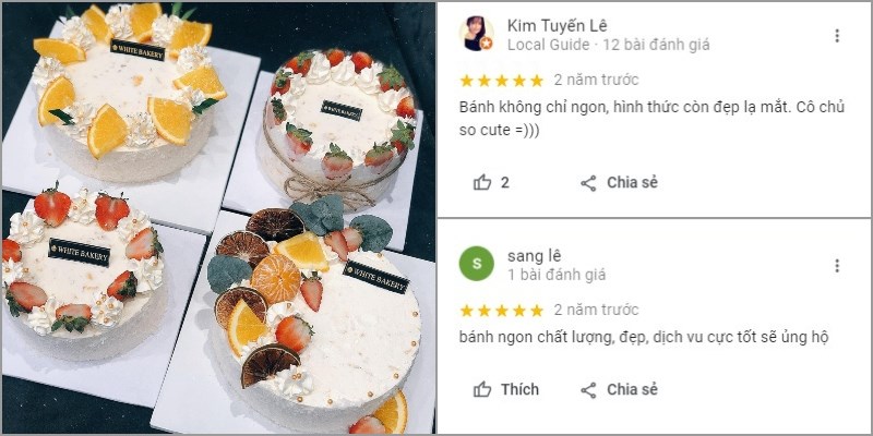 Tiệm Bánh Kem White Bakery 