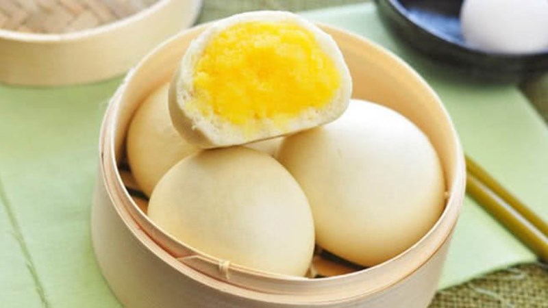Bánh bao sữa trứng
