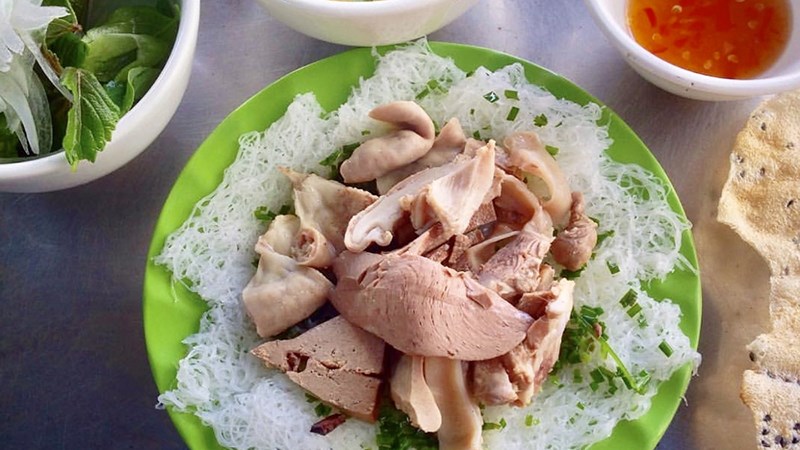  Bánh hỏi lòng heo