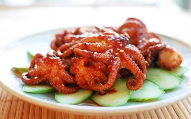 Bạch tuộc nướng
