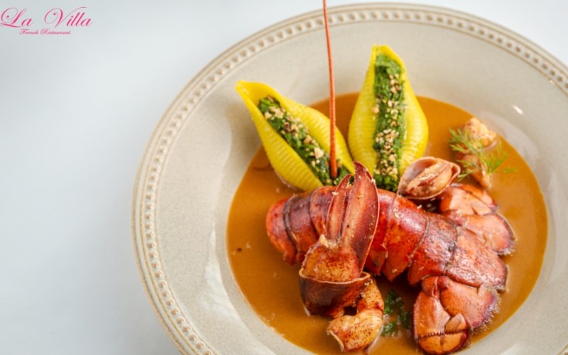 Món ăn tại Nhà hàng La Villa French Cuisine 