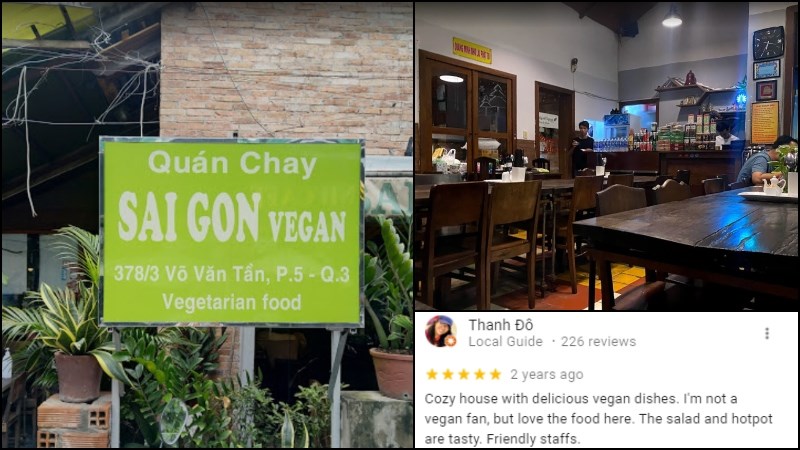 Nhà hàng Saigon Vegan 