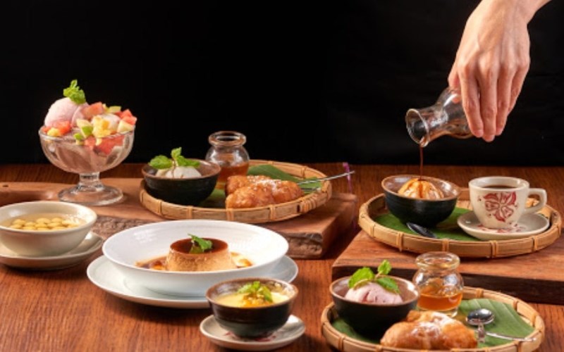 Món ăn tại Nhà hàng Maison Mận Đỏ 