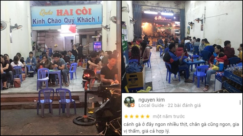 Quán Chân Gà Nướng Hai Còi 