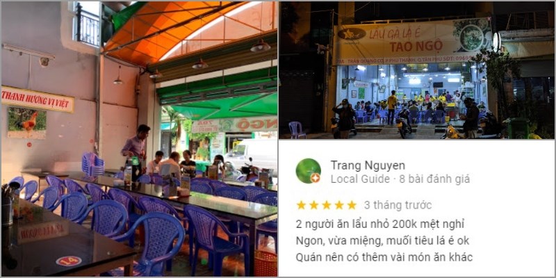 Quán Lẩu Gà Lá É Tao Ngộ