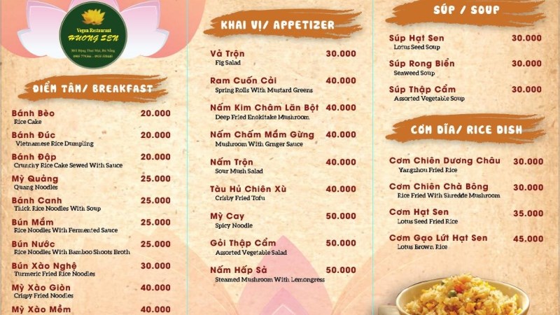 Nhà Hàng Chay Hương Sen