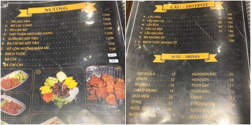 Quán Nhóp Nhép Lẩu&Nướng 