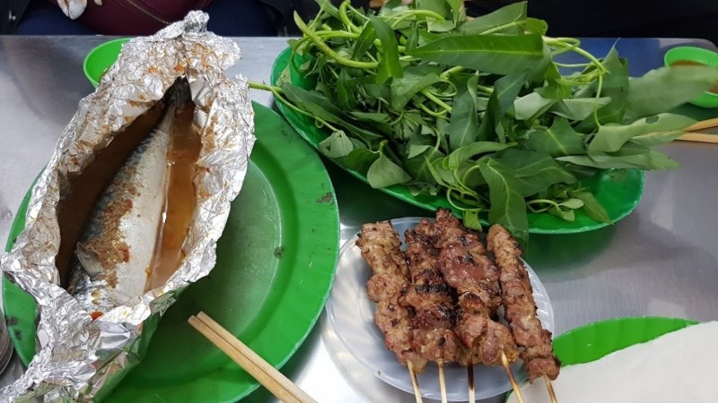 Quán Cá Nục nướng giấy bạc 