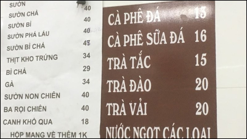 Quán Cơm Tấm Hòa 