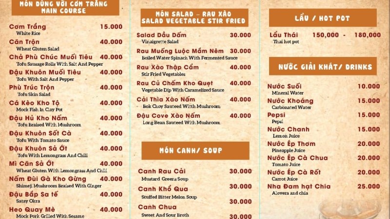 Nhà Hàng Chay Hương Sen