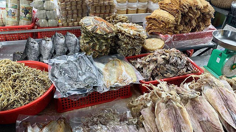 Hải sản khô