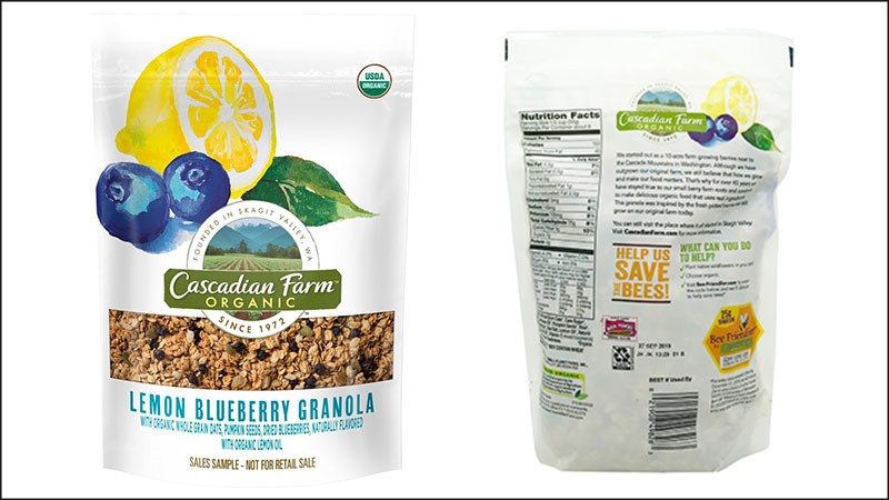 Cascadian Farm Lemon Blueberry Granola