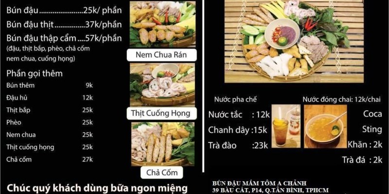 Quán Bún Đậu Mắm Tôm A Chảnh